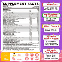 Nextdia multivitamin gummies with strawberry filling for tasty daily nutrition