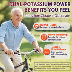 Nextdia potassium gummies label detail – ingredient highlights and dosage
