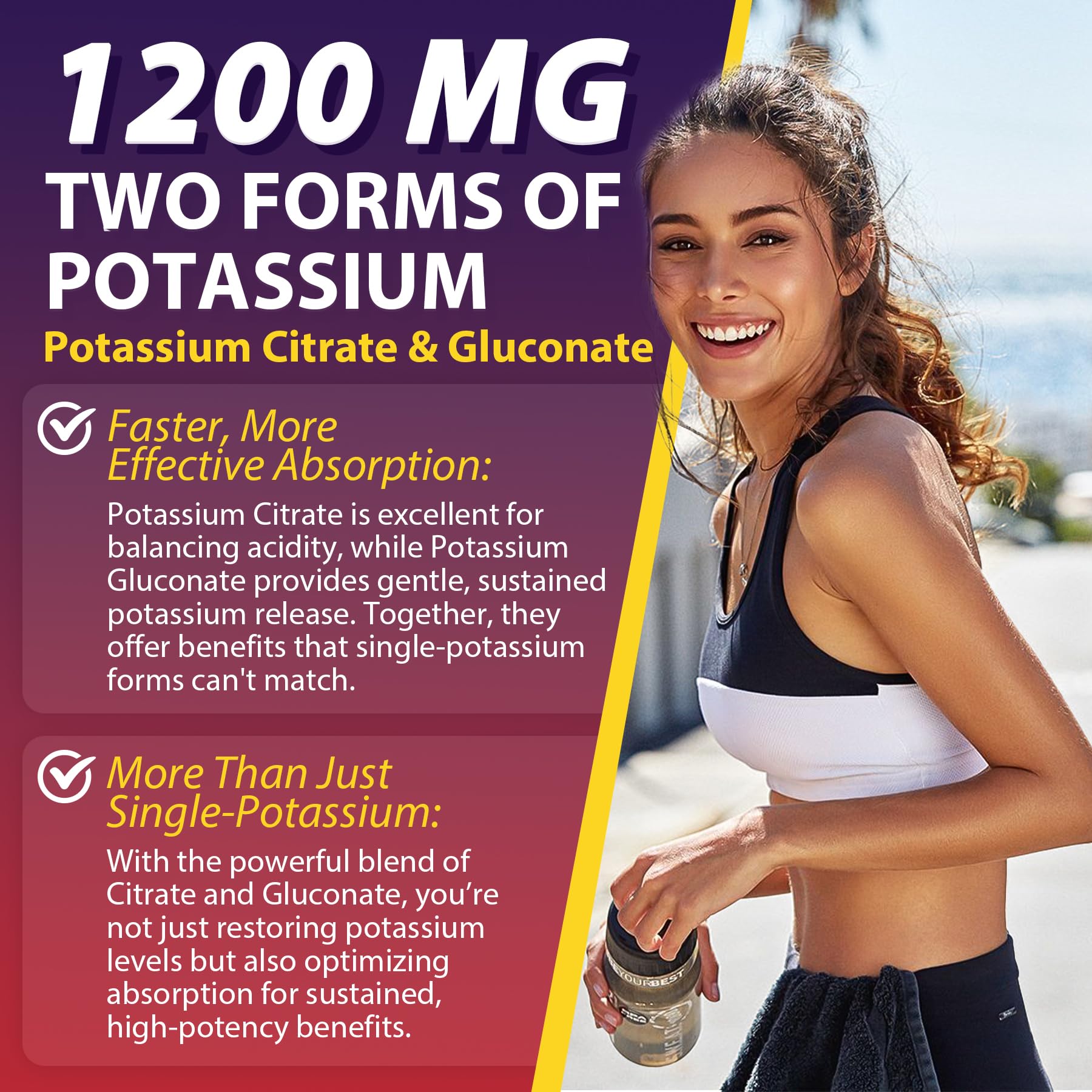 Nextdia potassium gummies serving – ready to chew for on the go