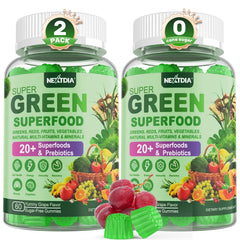 Nextdia Super Greens bottle front view for daily wellness