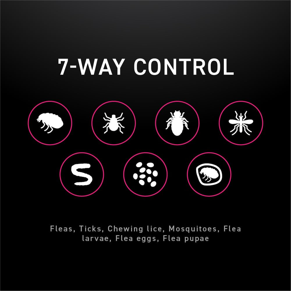 NEXTSTAR 7-way protection targets fleas, ticks, mosquitoes, and more on cats