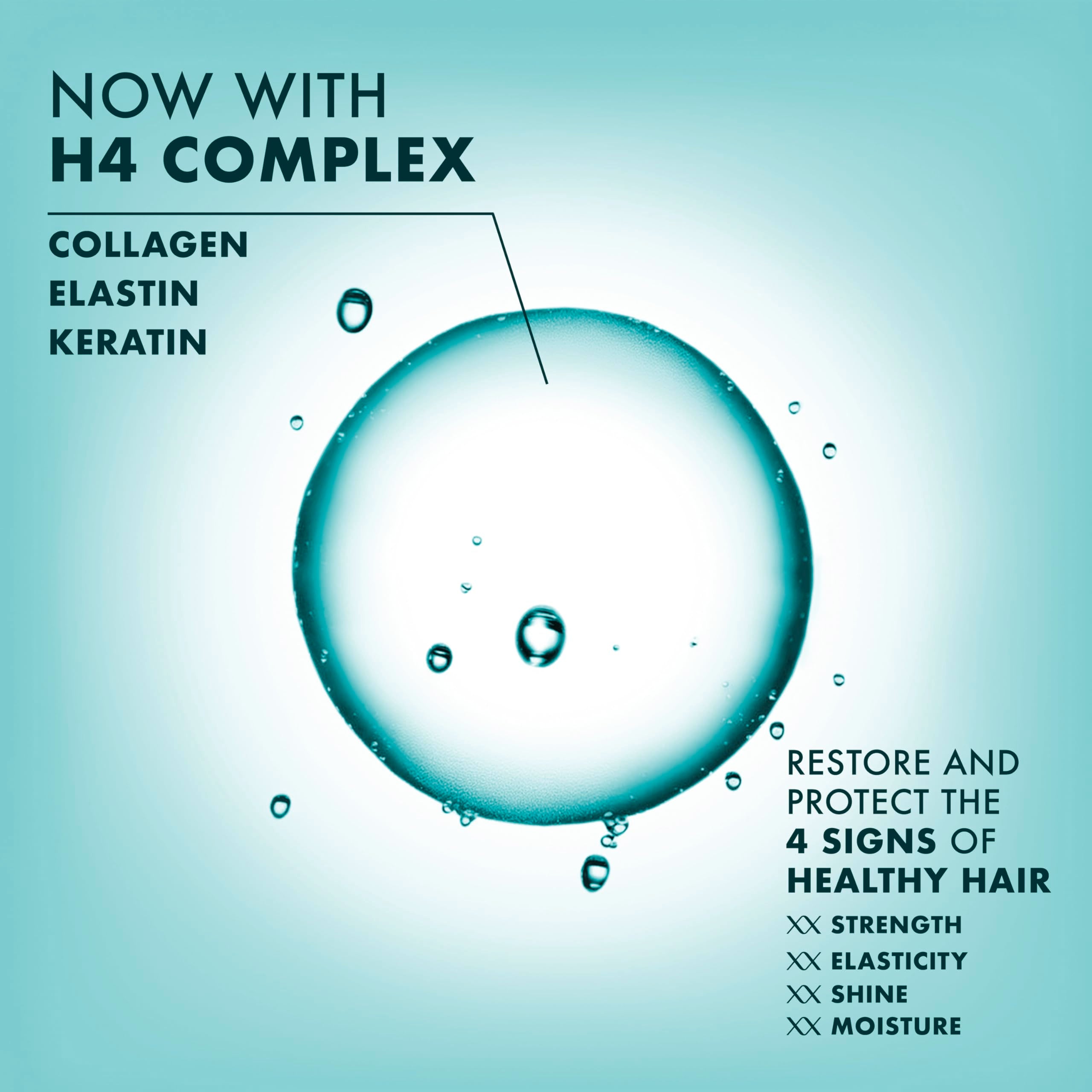 Nexxus Ultralight Smooth cuticle lamination demonstrated on a strand