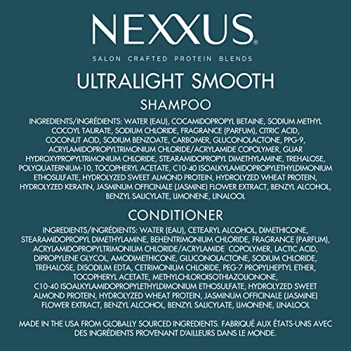 Result: smooth, manageable hair after using system