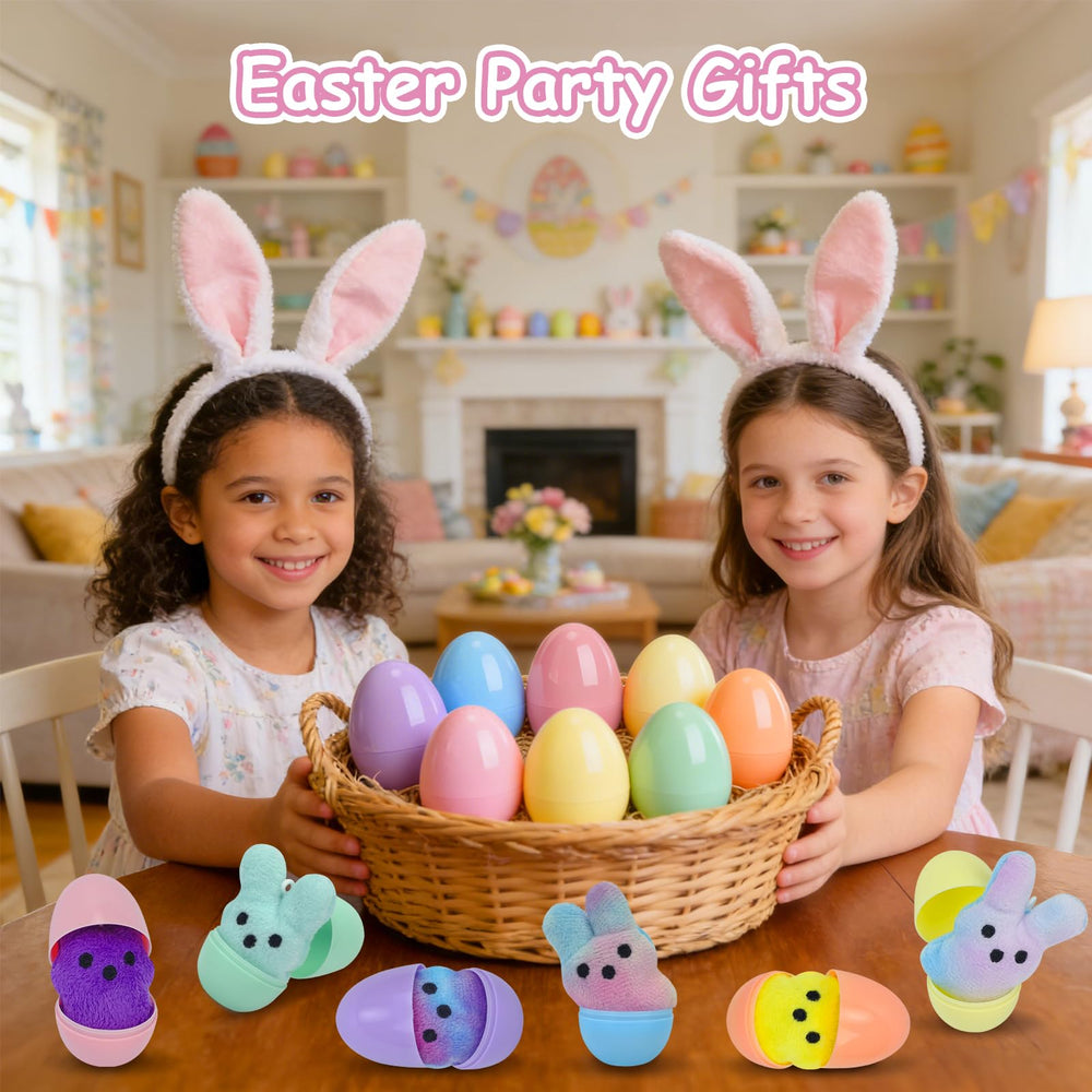 NFOVSMO soft bunny inside each egg enhances playful Easter decor