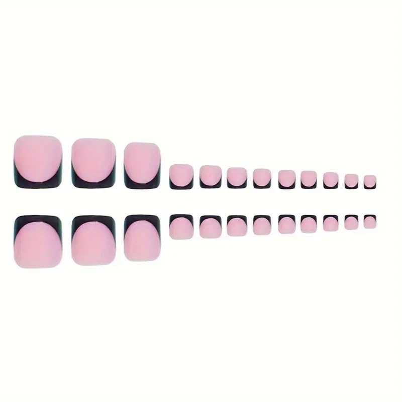NHIXK wooden stick applicator helps press-on nails sit evenly.