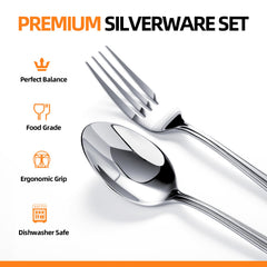 Nice Kitchen 40-piece salad forks add elegance to meals