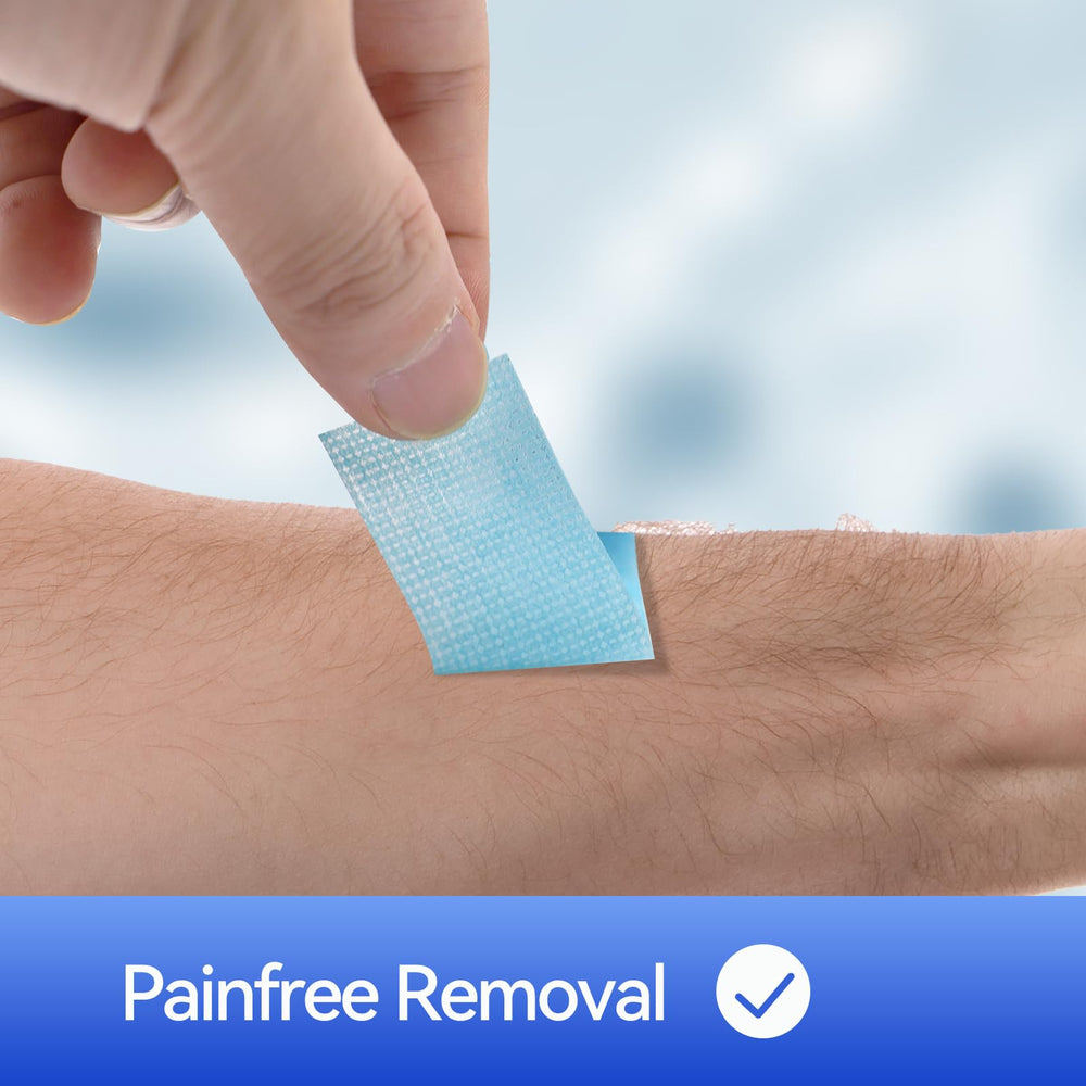 Niceful easy-tear silicone tape for quick dressing changes