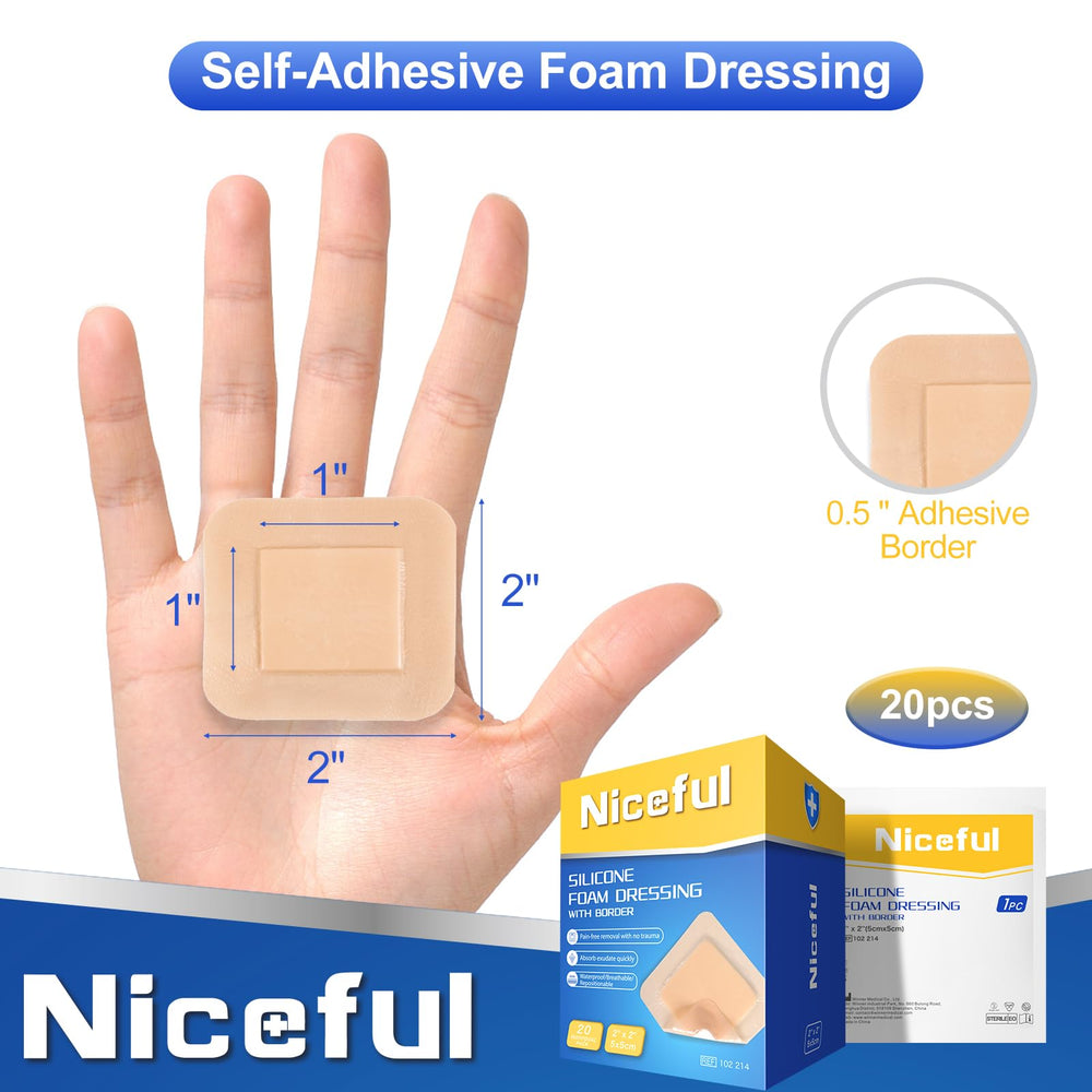 Niceful five-layer absorbent core manages exudate effectively