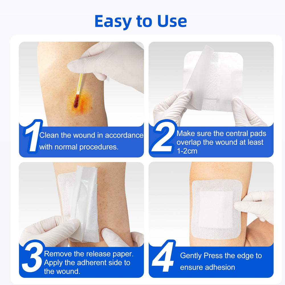 Niceful Island Dressing sterile 50-pack for reliable readiness in home and clinic.