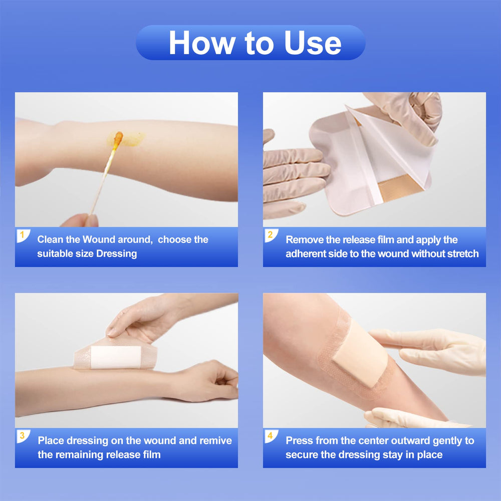 Niceful silicone wound contact layer is skin-friendly and gentle on sensitive skin.
