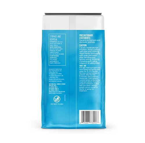 Nice 'N Clean wipe with 9.8x8.2 inch size for broad coverage