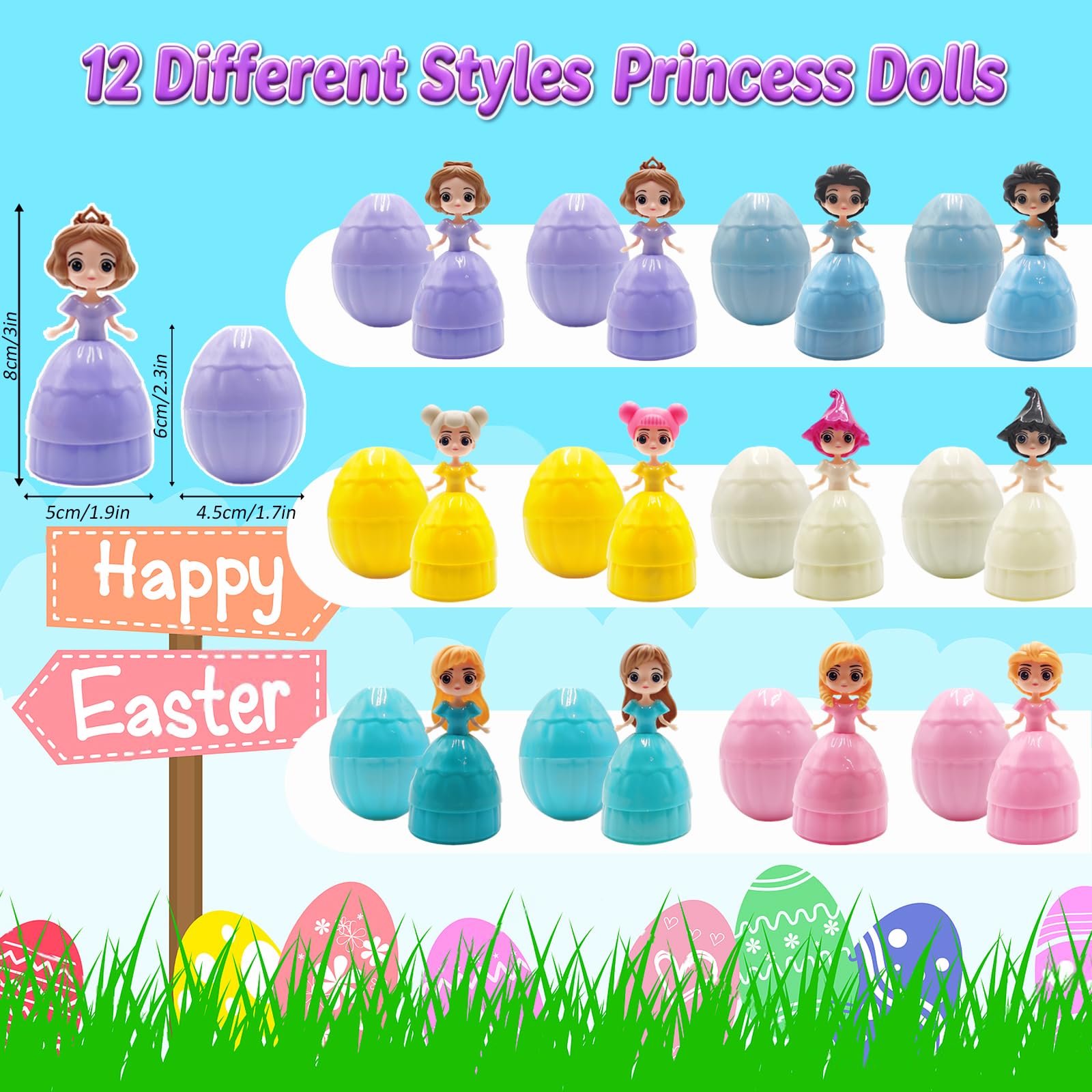 NICENINE Detachable eggshells and dress-up parts spark imaginative play.
