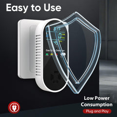 NICGOL 4-in-1 detector plug-in setup for easy installation