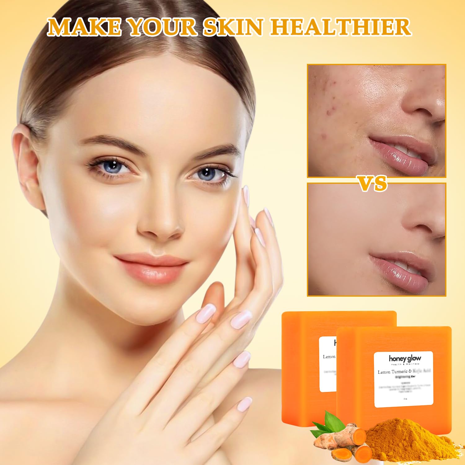 Nicgou packaging image communicates natural handmade quality for all skin types.