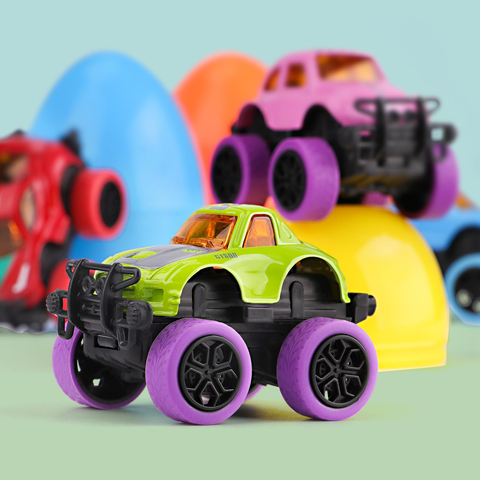 Non-toxic Nicknack eggs ensure safe, odorless play for children.