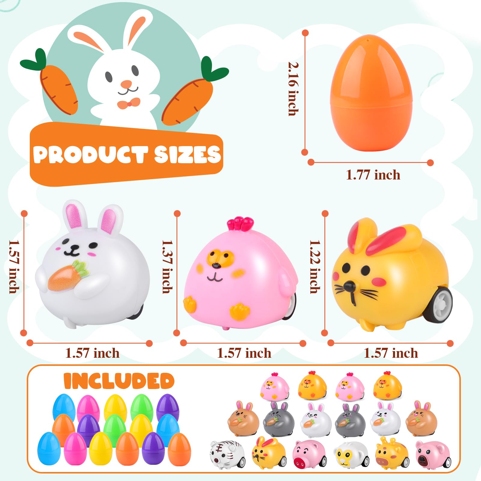 Nicknack egg fillers ideal for school events and prizes