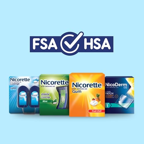 Nicorette Fruit Chill Gum 2 mg packaged-tablet image signals reliable daily quit aid.