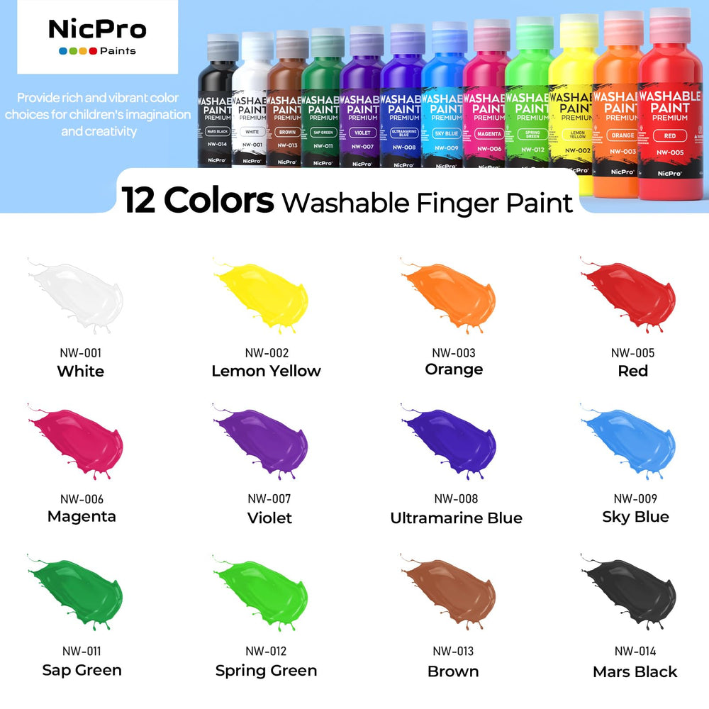 Nicpro gift-ready art set sparks imagination for birthdays and holidays.