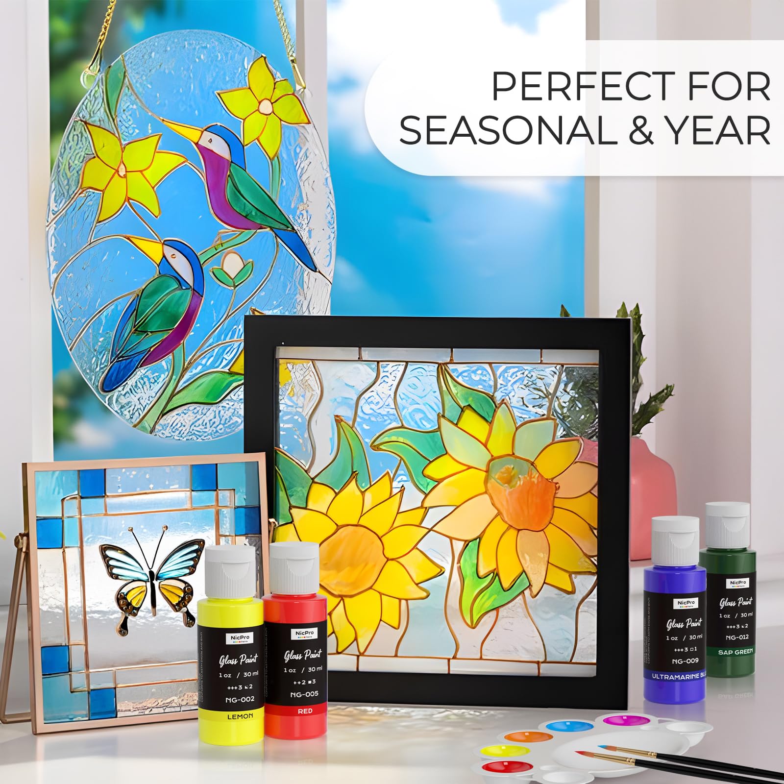 Nicpro safe and non-toxic pigments suitable for all ages