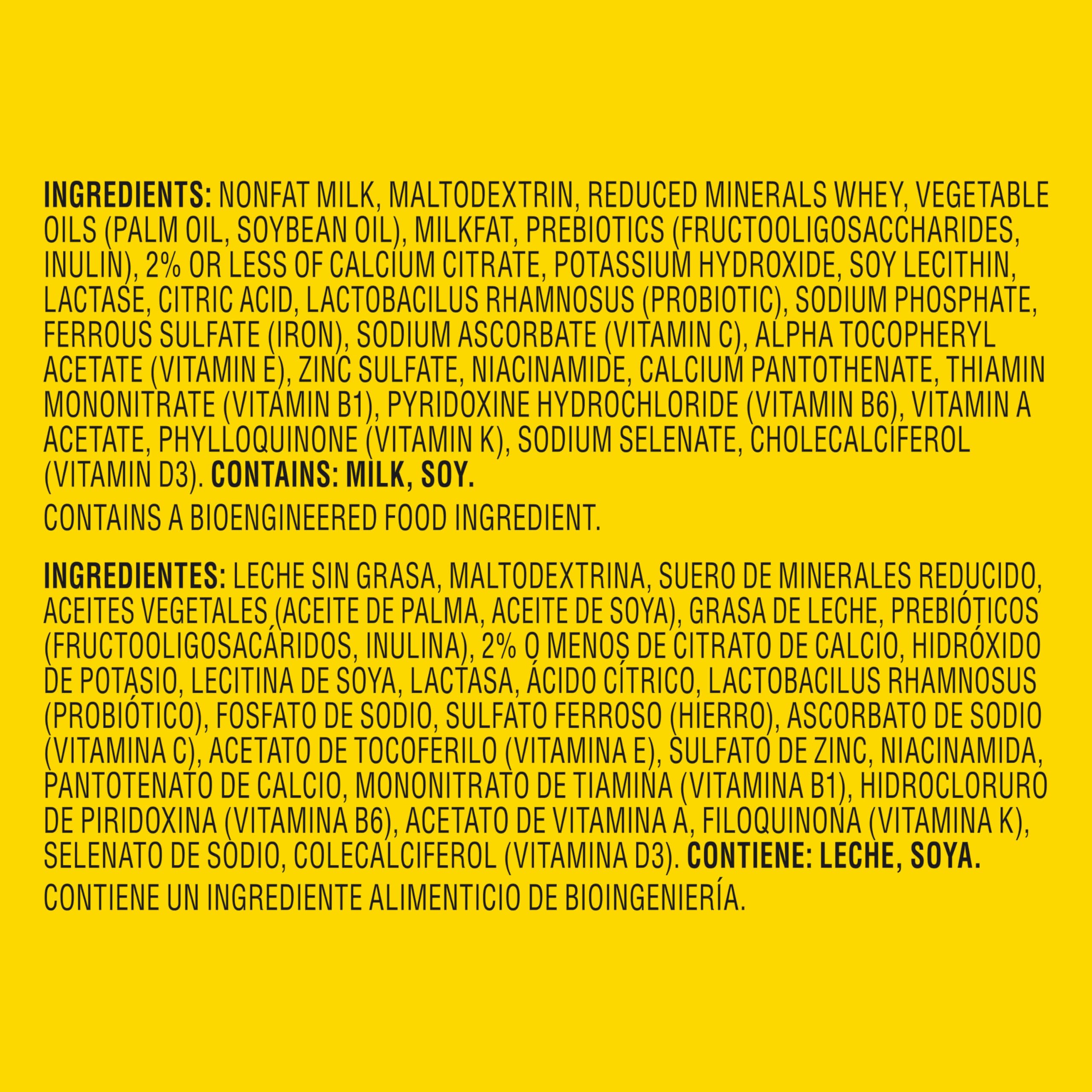 Nido Lacto-Ease reduced lactose formula for gentler, smoother mixing.