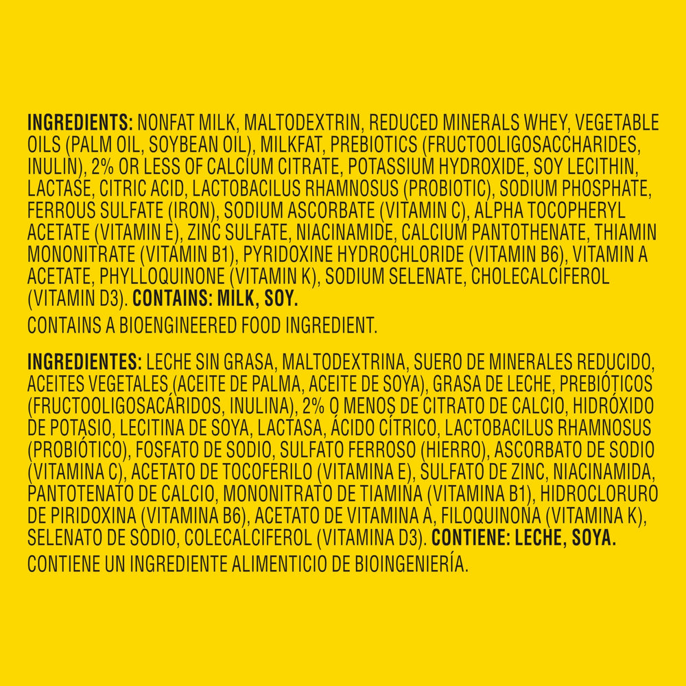 Nido Lacto-Ease reduced lactose formula for gentler, smoother mixing.
