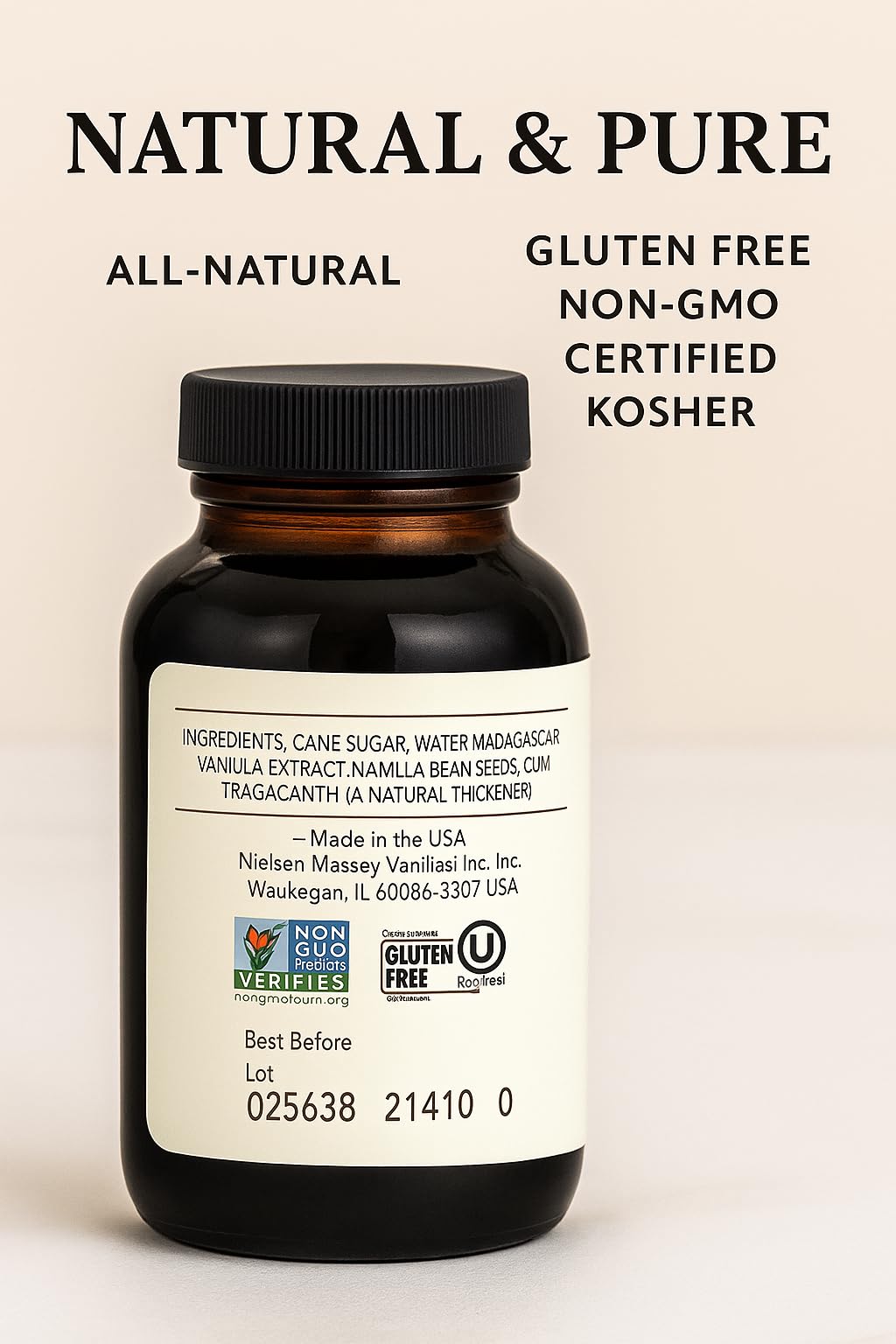 Nielsen-Massey Vanilla Bean Paste glaze for poultry and seafood.