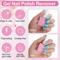No foil required with NIFEISHI remover, enabling mess-free removal.