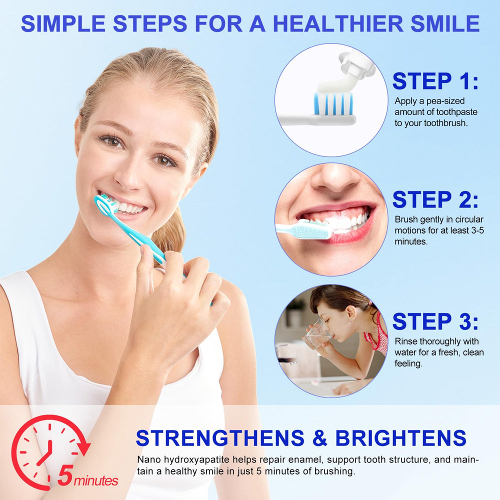 NIFEISHI packaging display showing two-tube set for daily oral care.