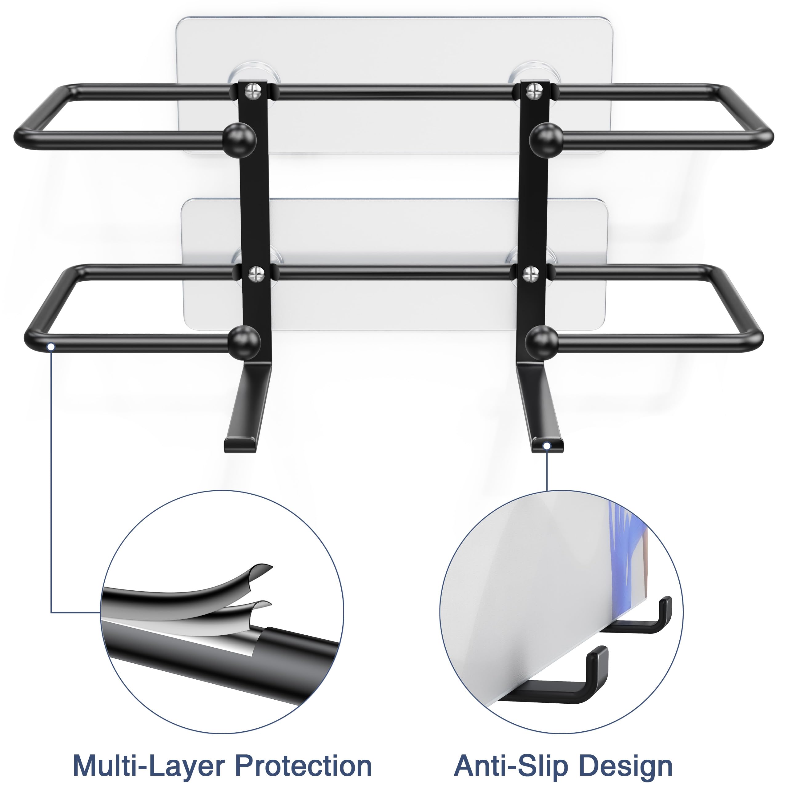 Niffgaff Glove Box Holder compact design frees counter space in kitchens.
