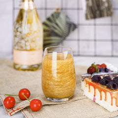 NiHome sunlit glitter powder elevates wine with a subtle sparkle.