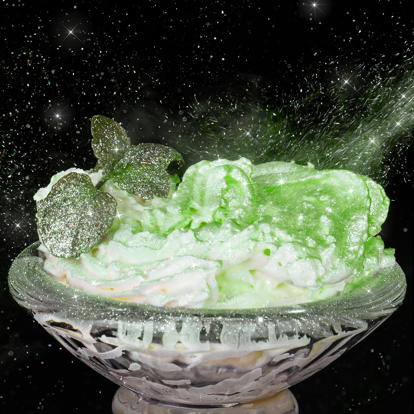 NiHome mica-based glitter additive adheres to wet and dry surfaces