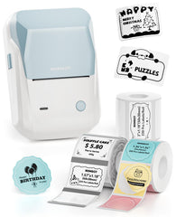 NIIMBOT B1 label printer front view showing compact desktop design for easy labeling