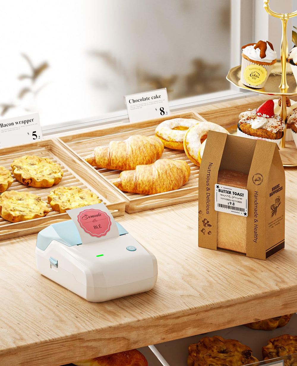Office or classroom labeling use case with the B1