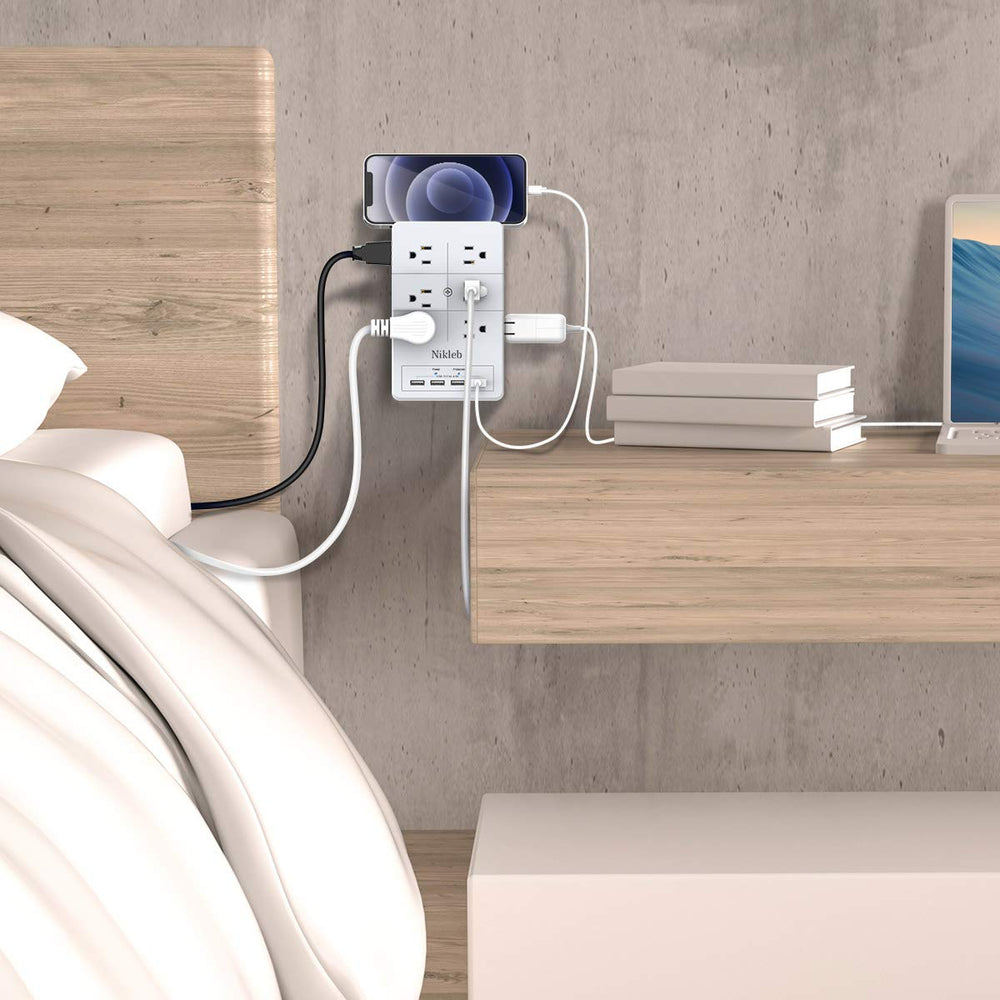 Nikleb cord organizer with mounting screws for easy installation