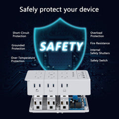 Nikleb USB four-port charging hub for simultaneous device charging