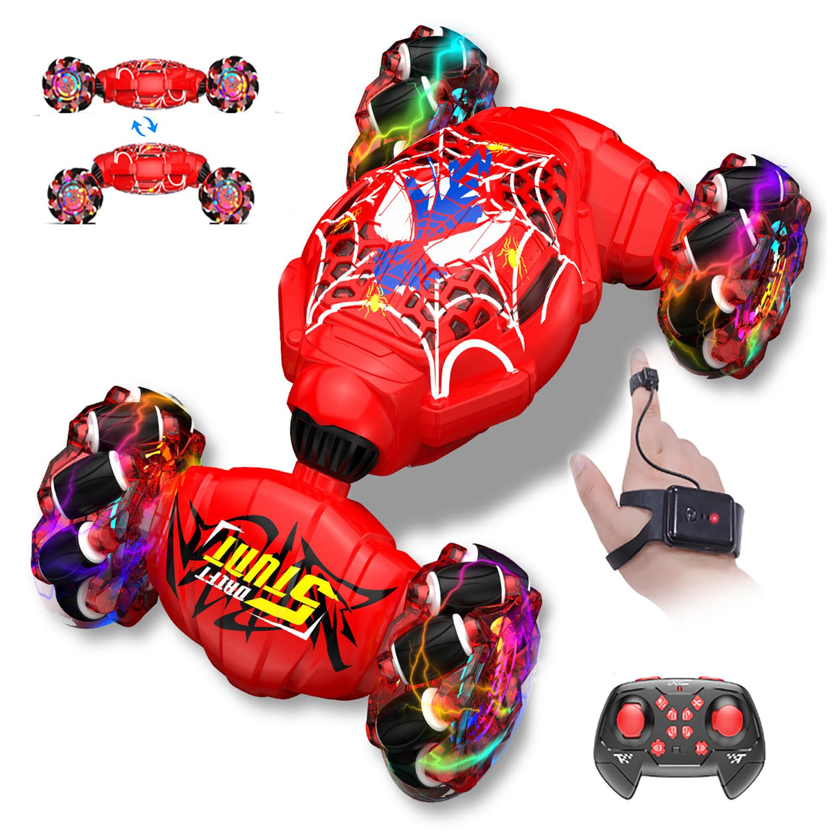 Nikuku remote control car 4WD in action for indoor and outdoor play