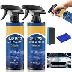NILUTO 2pcs quick-effect coating spray bottles ready for car protection