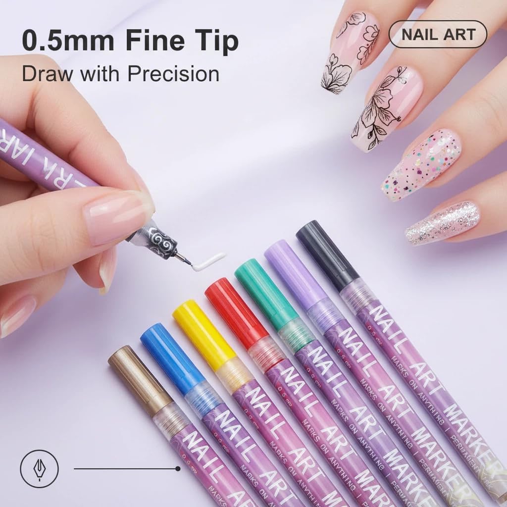 Niluto precision tips enable clean, controlled drawing for motifs and patterns