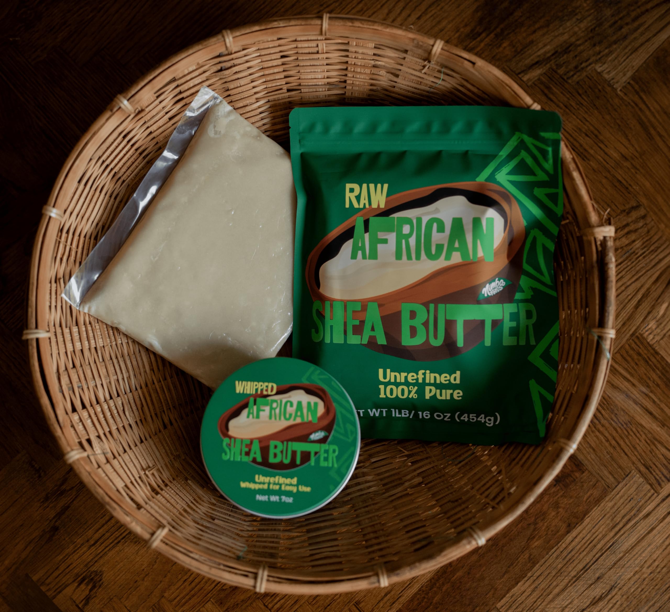 Nimba Foods Grade A ivory shea butter, pure and unrefined.