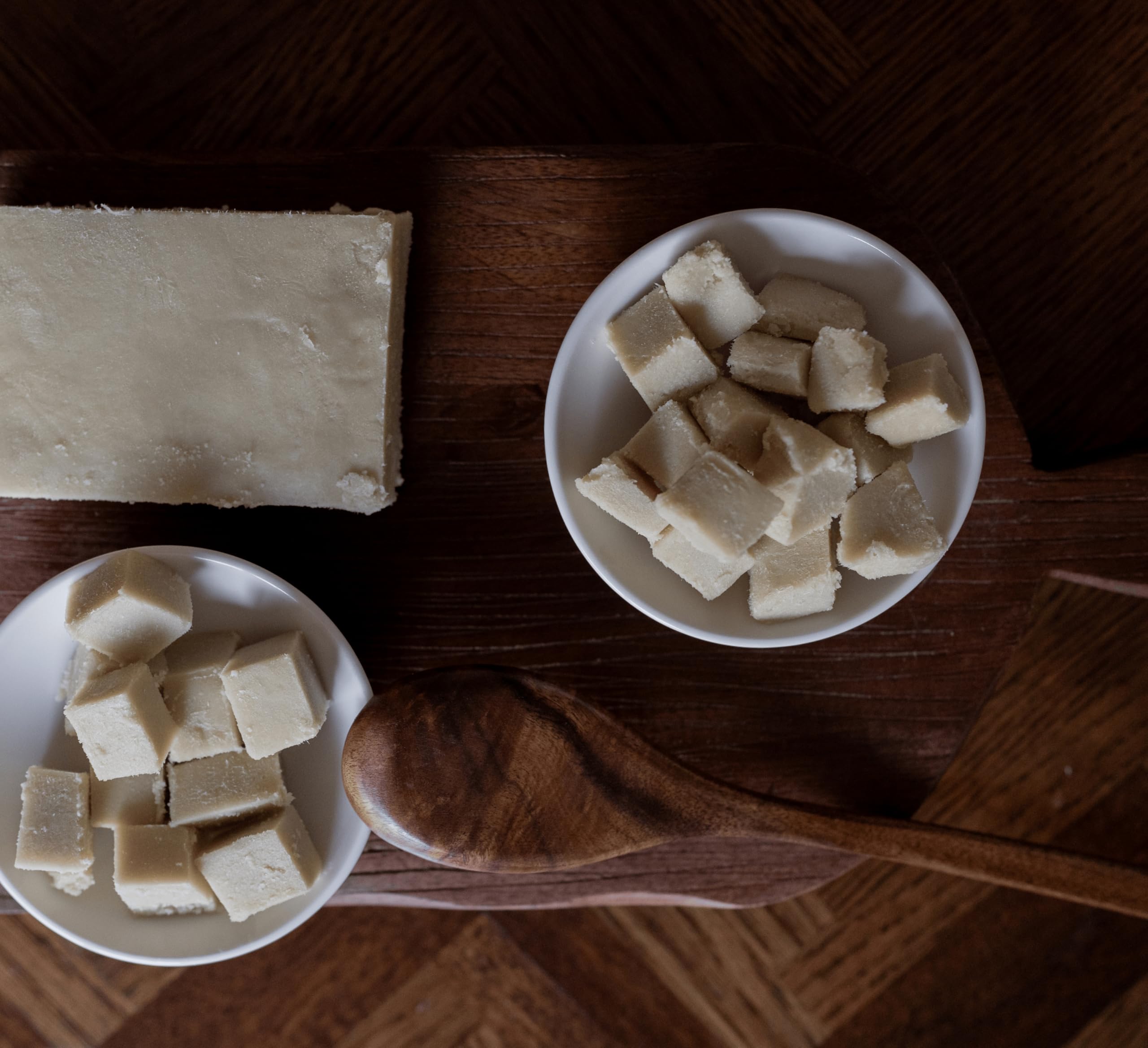 Nimba Foods shea butter for hair care, smooths and nourishes all hair types.