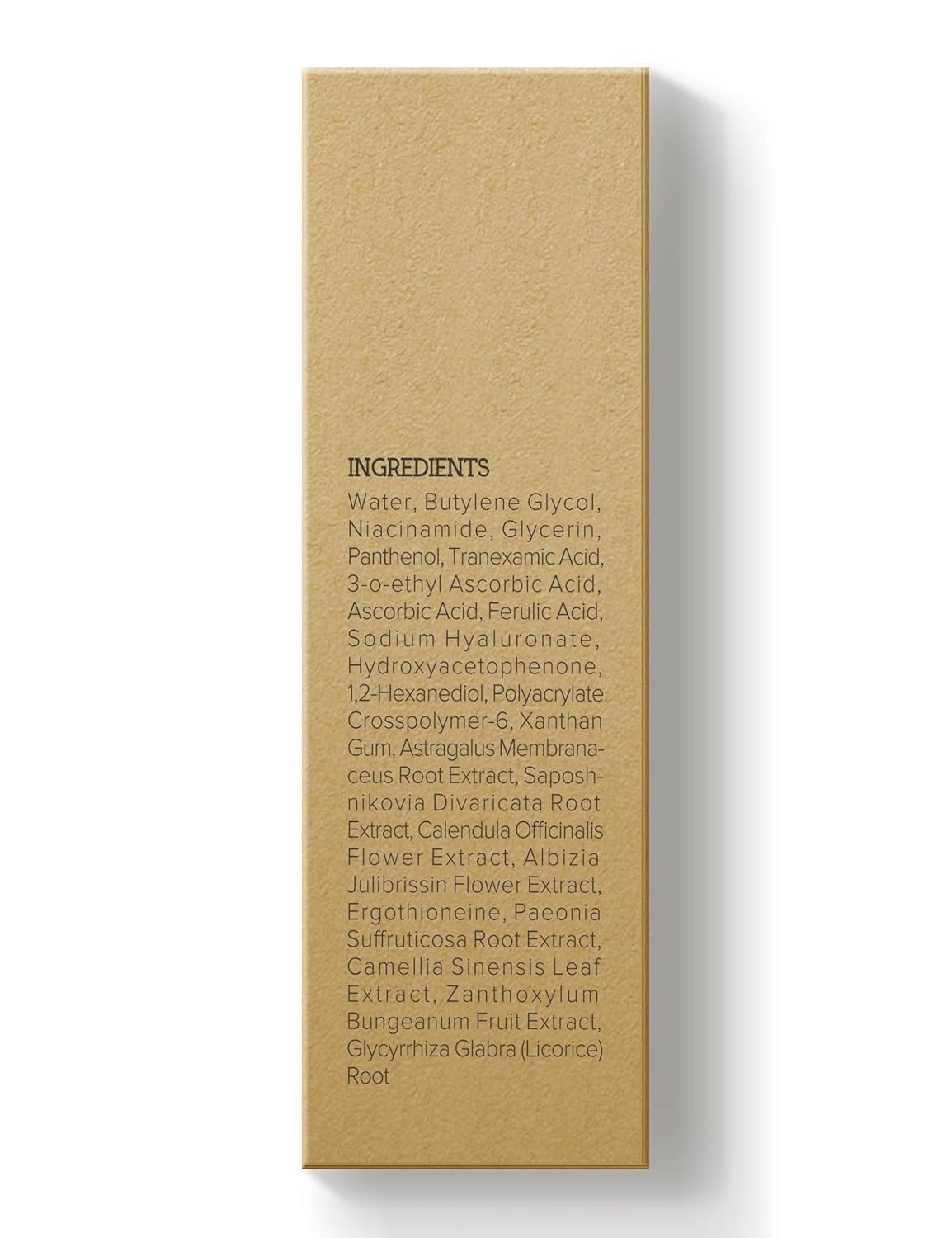 NING DERMOLOGIE panthenol hydrates for lasting moisture.