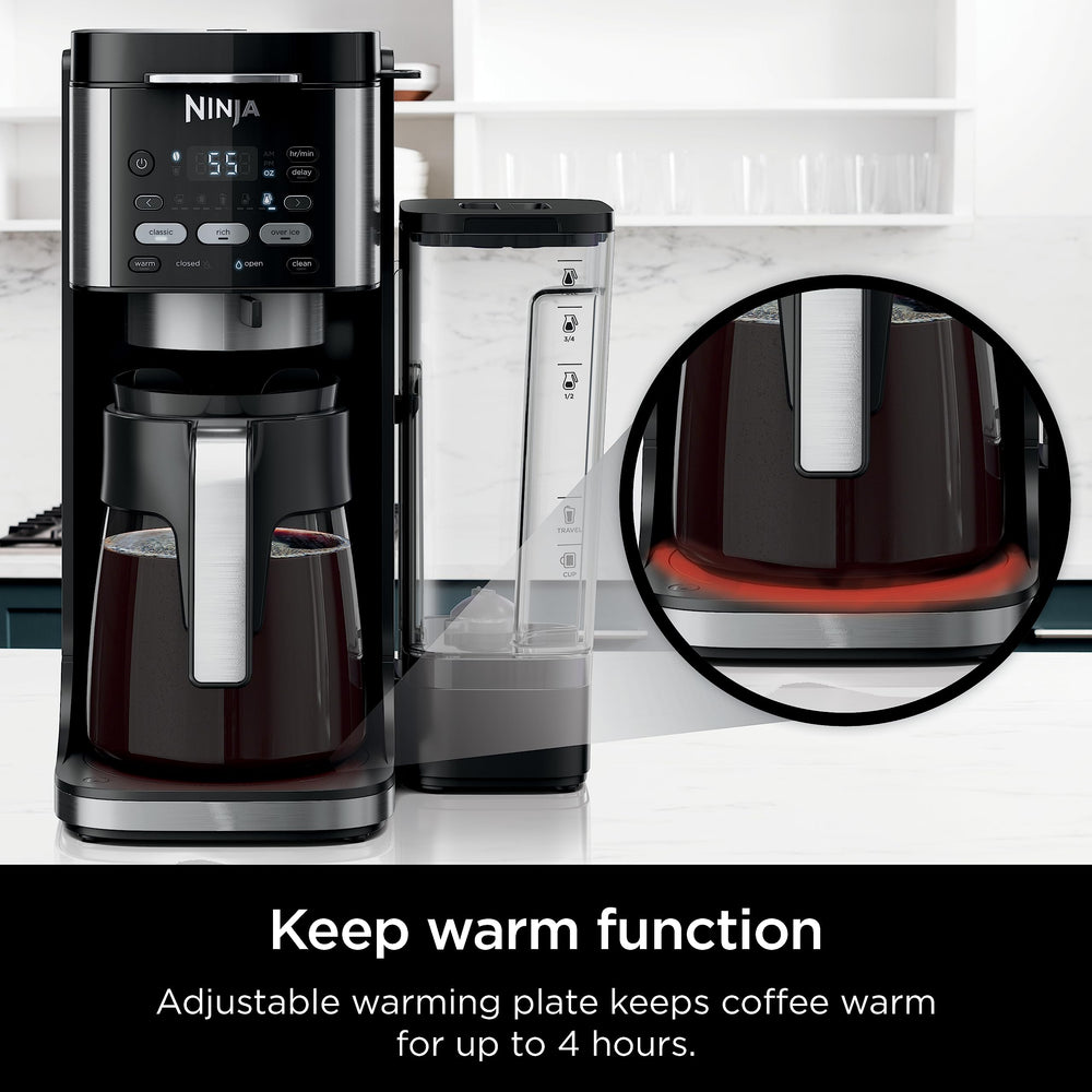 Ninja DualBrew Pro pod compatibility supports four pod sizes