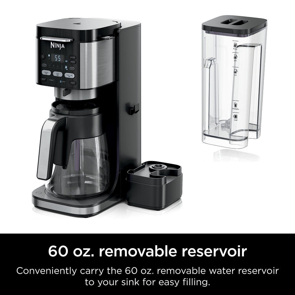 Ninja DualBrew Pro iced coffee mode brews over ice for flavor