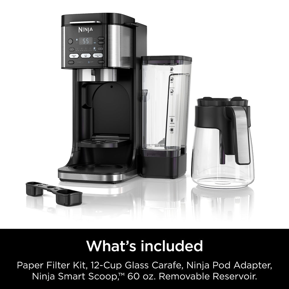 Ninja DualBrew Pro pod adapter and accessories kit included