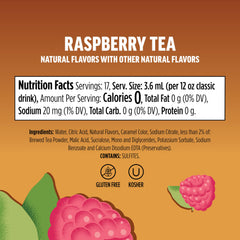 Ninja Thirsti raspberry flavored water drops flavor a sparkling glass for refreshment