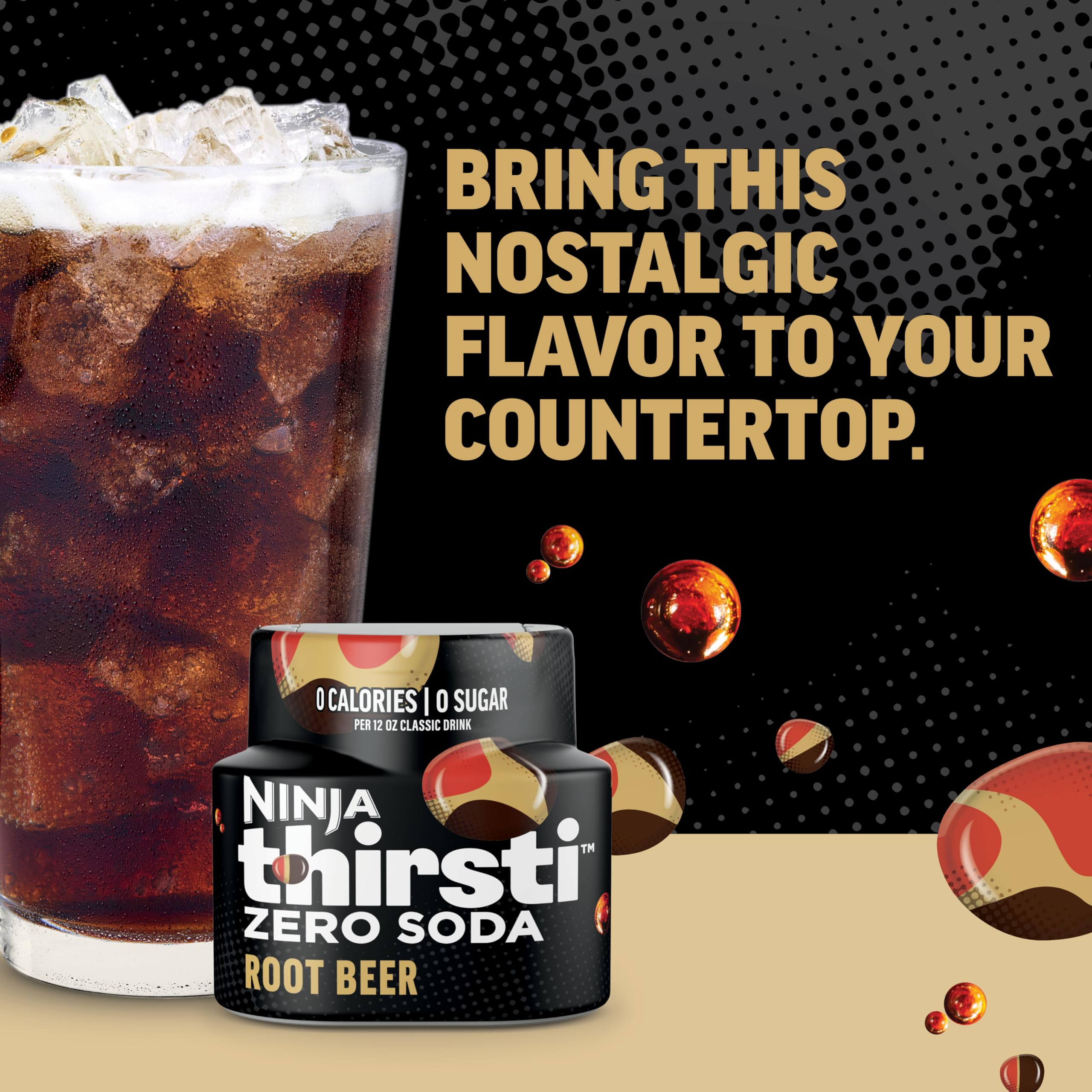 Ninja Thirsti three-pack display highlights convenient, space-saving flavoring