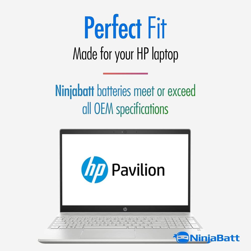 NinjaBatt HT03XL cell view highlights three-cell Li-Polymer design