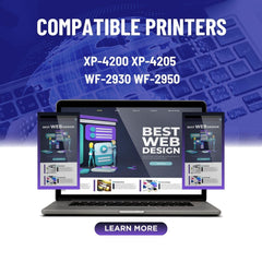 NINKLER 232XL cyan cartridge for vivid color output in documents and photos