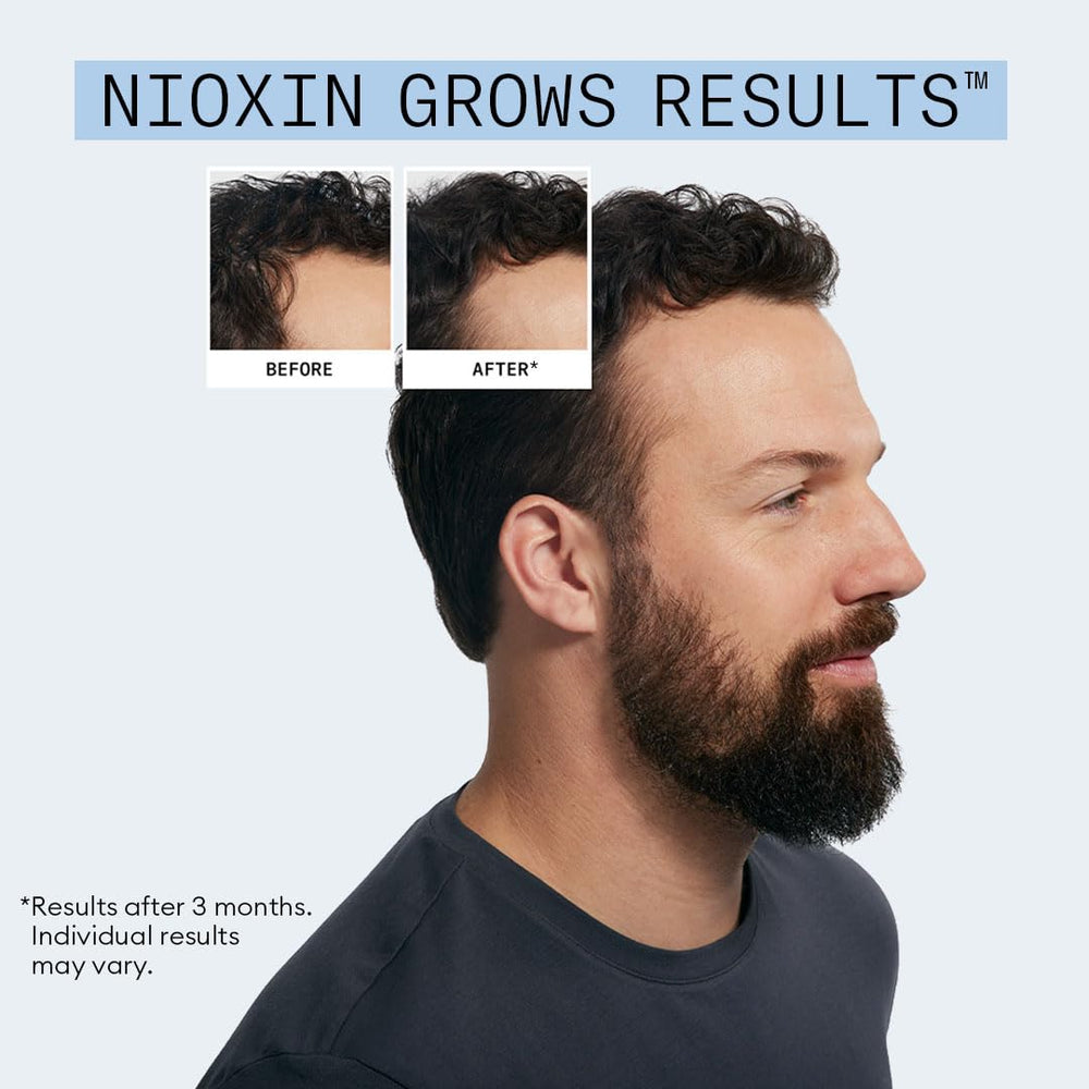 NIOXIN Hair Fall Defense Serum daily leave-in close-up.