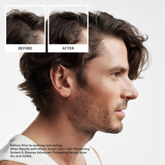 Nioxin System 2 conditioner bottle back reveals usage directions for daily scalp care.